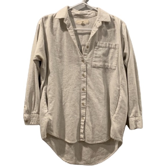 Ivory Button Down - Picture 1 of 6